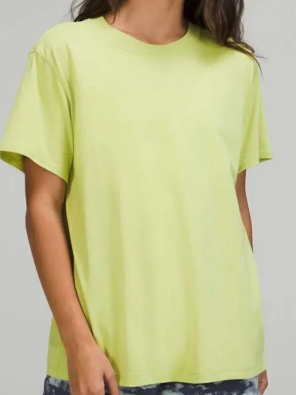 Lululemon All Yours Tee Wasabi Green - USED